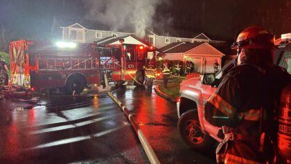 Puyallup house fire leaves two people, including firefighter, injured