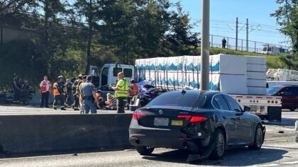 4 unharmed in 'horrific' crash that shut down I-5 for hours