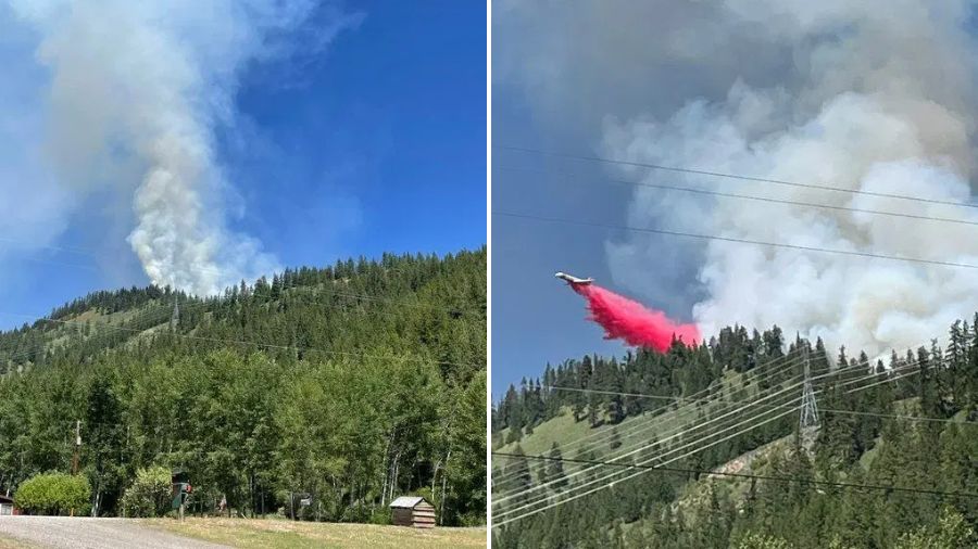 63 acre fire leavenworth...