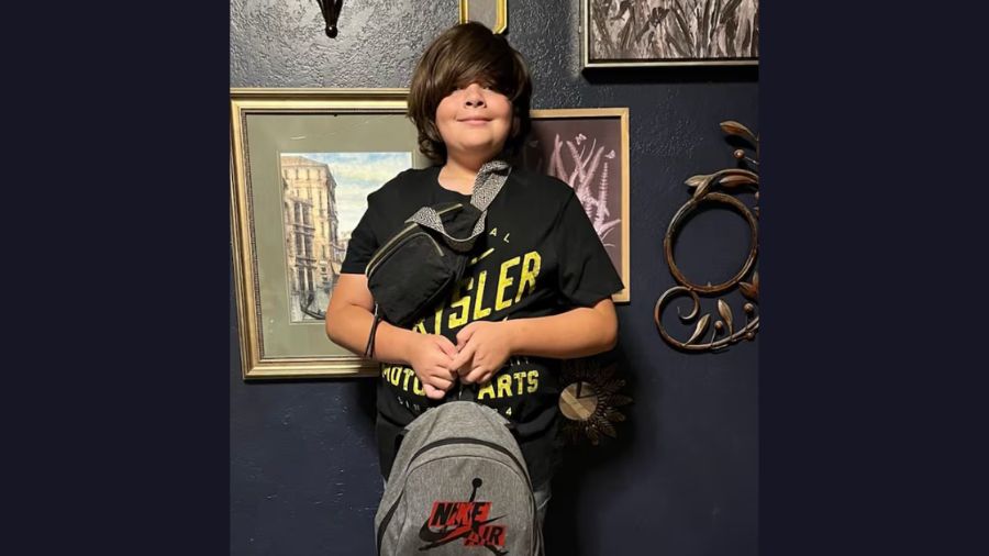 missing 12-year-old boy...