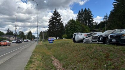 Patrol car involved in multi-vehicle fatal crash on SR 3 near Belfair Elementary
