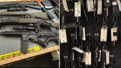 11-time convicted felon found with guns, drugs, 50 car keys after Lacey burglary arrest