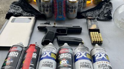 Everett Police arrest 4 teens for gang graffiti and stolen firearms