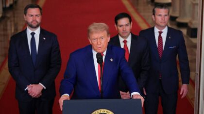 US has struck three Iranian nuclear sites, Trump says, joining Israeli air campaign