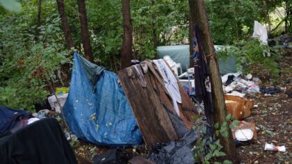 Woman beaten, held at gunpoint at Olympia encampment known as 'The Jungle'