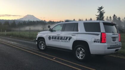 Pierce County police chase ends in fiery three-car crash, injuring deputy and multiple children