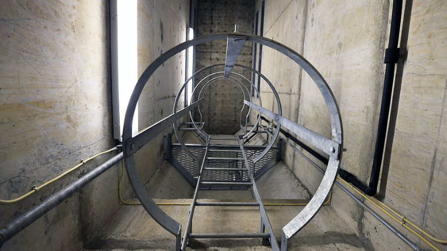 underground missle bunker...