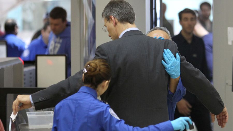 TSA airport...