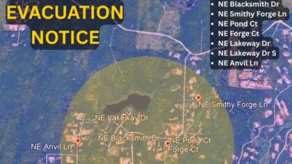Wildfires prompt evacuations in western Washington
