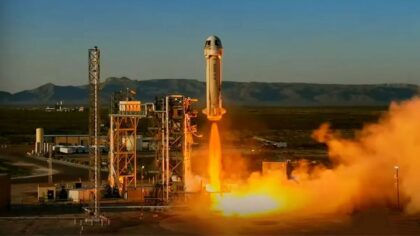 Blue Origin launches 34th New Shepard rocket into space