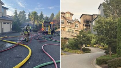 Firefighters grateful for multi-agency response, community support in fast-moving Kenmore house fire