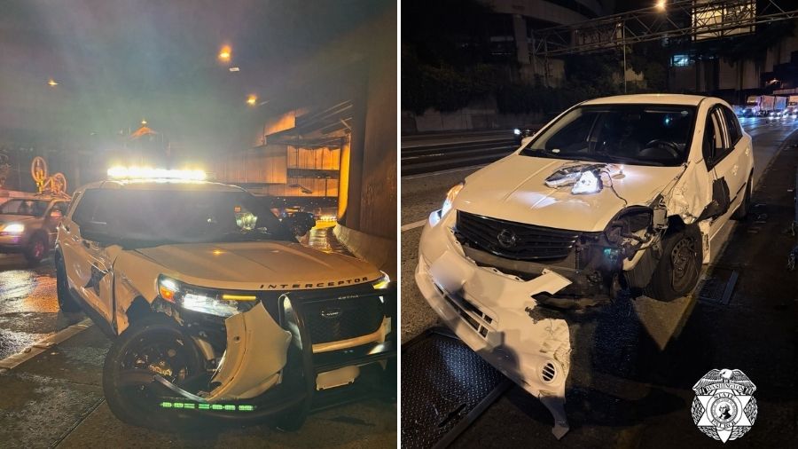 WSP Trooper DUI crash SB I-5...