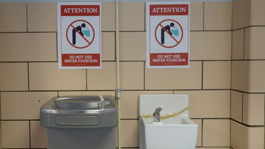 Washington lead water...