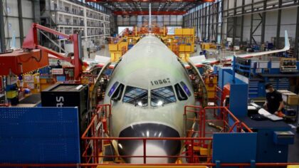 Airbus overtakes Boeing's long-held record