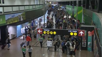 Traffic backups at SEA Airport longer than TSA lines Monday