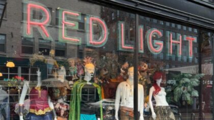 Red Light Vintage and Costume for sale after nearly 30 years of fun on the Ave