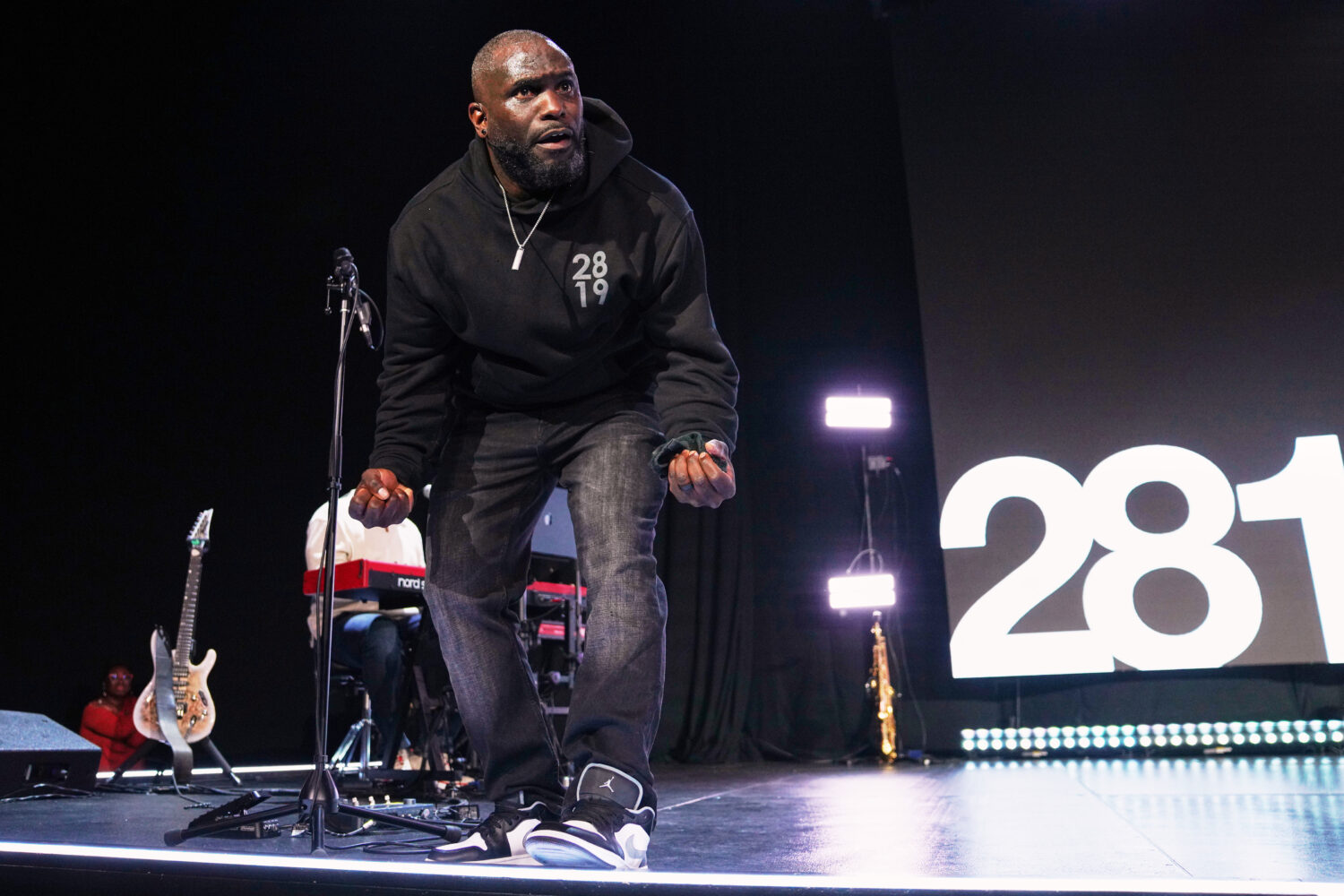 Pastor Philip Anthony Mitchell preaches at 2819 Church on Nov. 16, 2025, in Atlanta. (AP Photo/Jess...