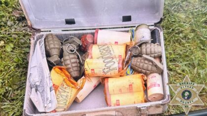 Ten live hand grenades found inside Olalla home, bomb squad called in