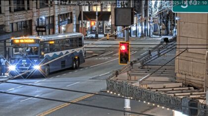 VIDEO: Man arrested for punching Sound Transit bus driver in the face