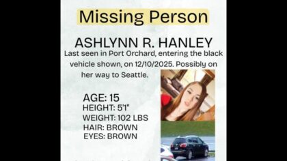 15-year-old girl has been missing from Port Orchard for more than week