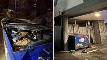 Man arrested for arson after dumpster fire near Seattle apartment