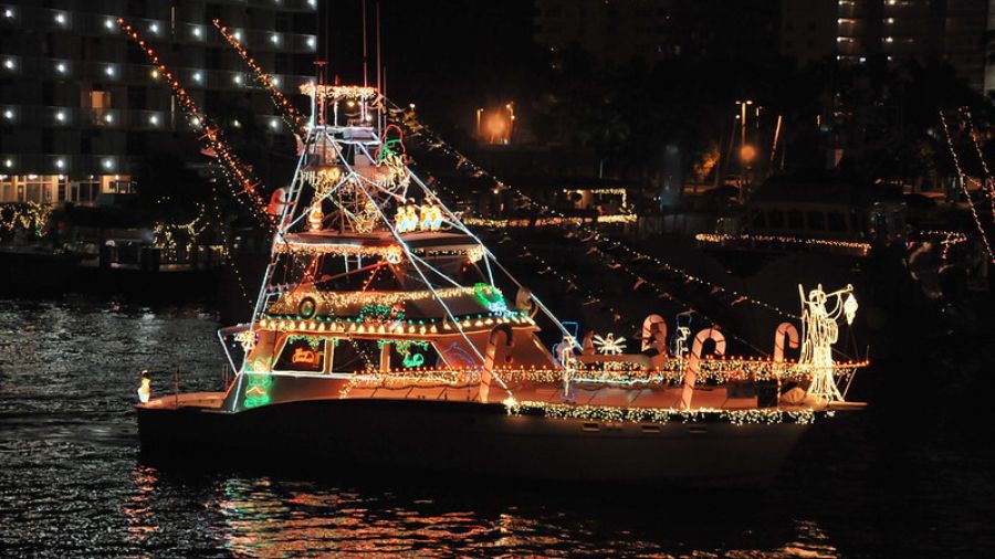 christmas boat parade...
