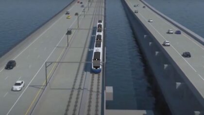 Light rail over I-90 to start final phase of testing