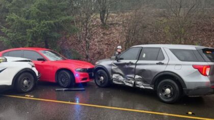 Suspect accused of carjacking trooper's patrol car told police he had smoked meth