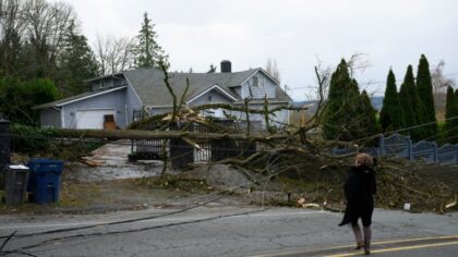 Rough skies for Santa: Windstorm threatens power outages; no white Christmas