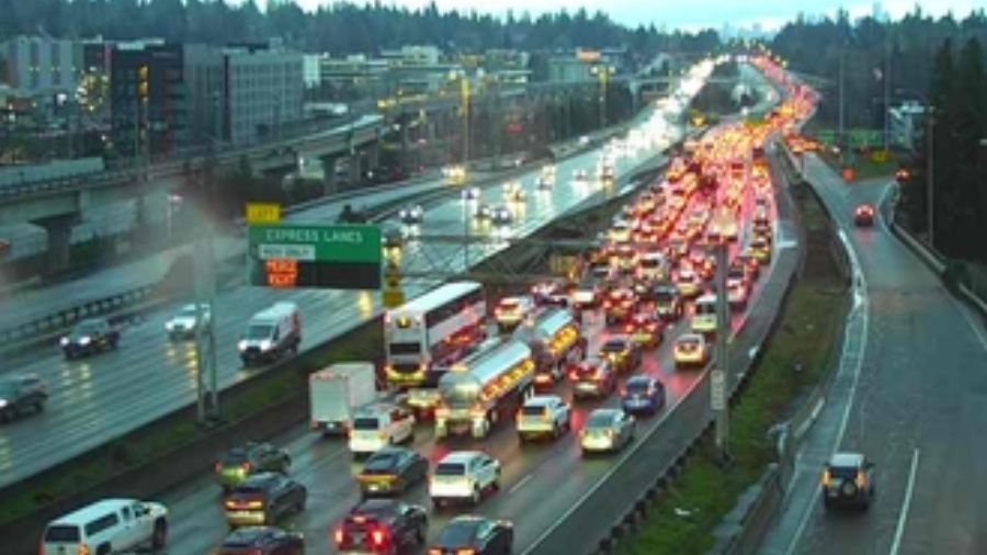 SB I-5 express lane delays...