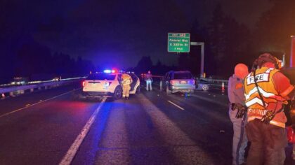 Early morning police chase causes I-5 backup near SR 18 in Federal Way