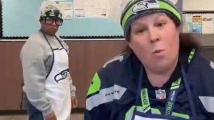 SeaTac grocery workers go viral dancing their way into Seahawks fandom