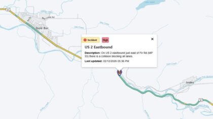 US 2 fully blocked after 3-car crash kills 2