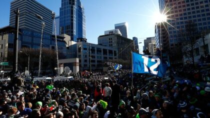 Seattle Police to 12s: Celebrate safely, stay off the pergola, 'Hawks by 14'
