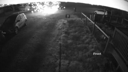Surveillance video captures fireworks hurled from SUV in Pinehurst neighborhood