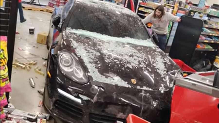 Grocery outlet crash Bremerton...