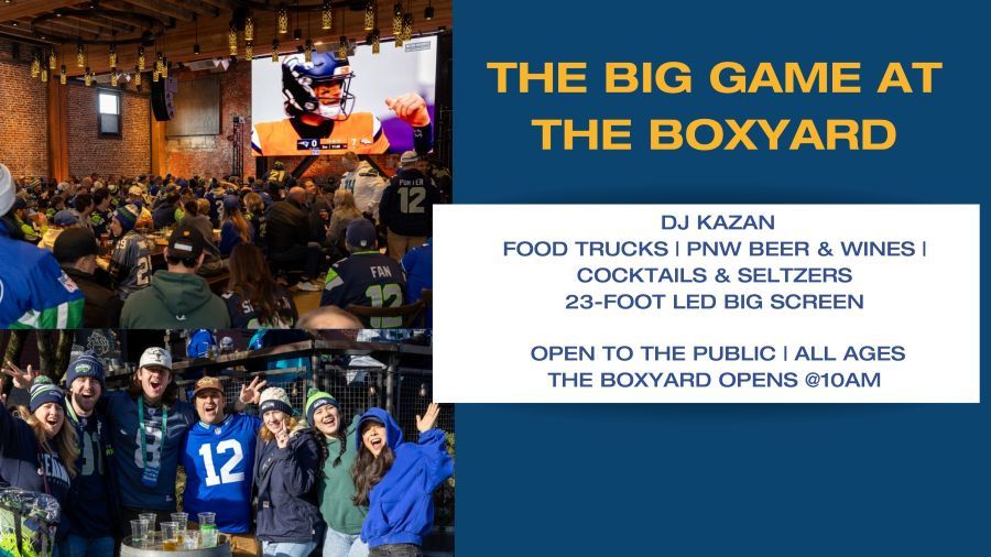 the big game at the boxyard...