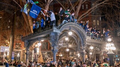 12s raise thousands to repair historic Pioneer Square pergola after Seahawks Super Bowl win