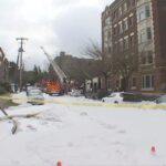 Queen Anne fire crane