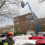 Queen Anne fire crane