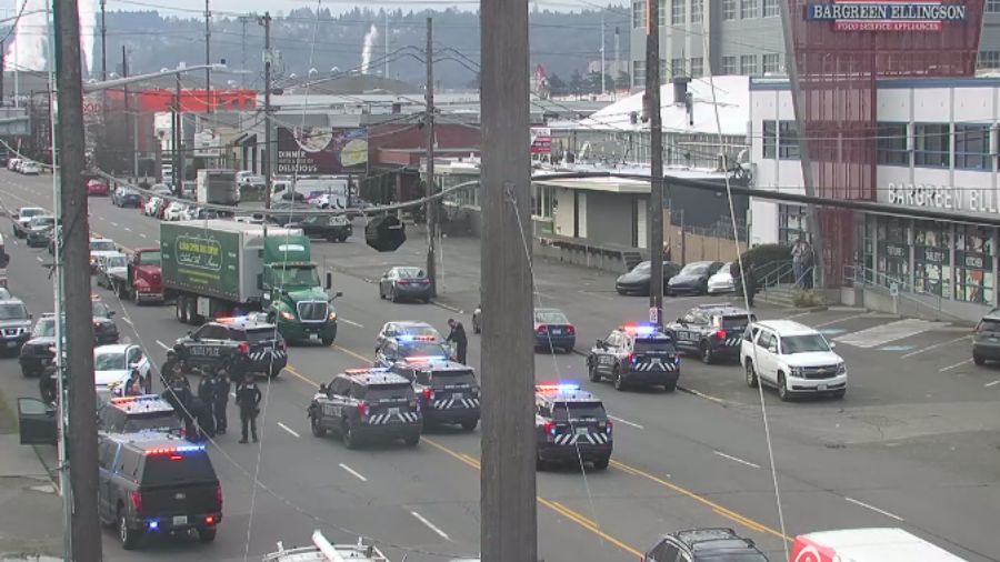 seattle police activity 1st avenue...