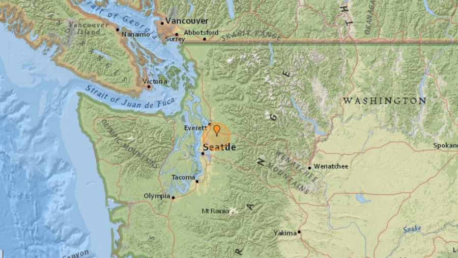 earthquake cathcart snohomish county...