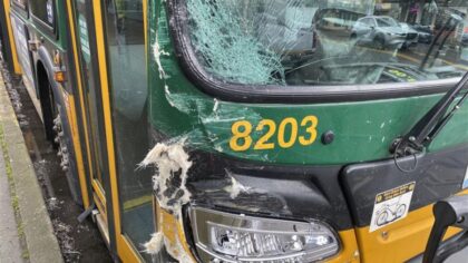 'I got my hand on the steering wheel, the other trying to get the driver back to life': Passenger stops King County bus after driver collapses