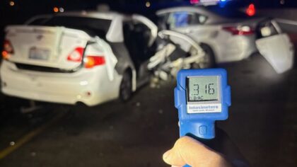 DUI driver arrested for vehicular assault after blowing nearly 4x legal limit