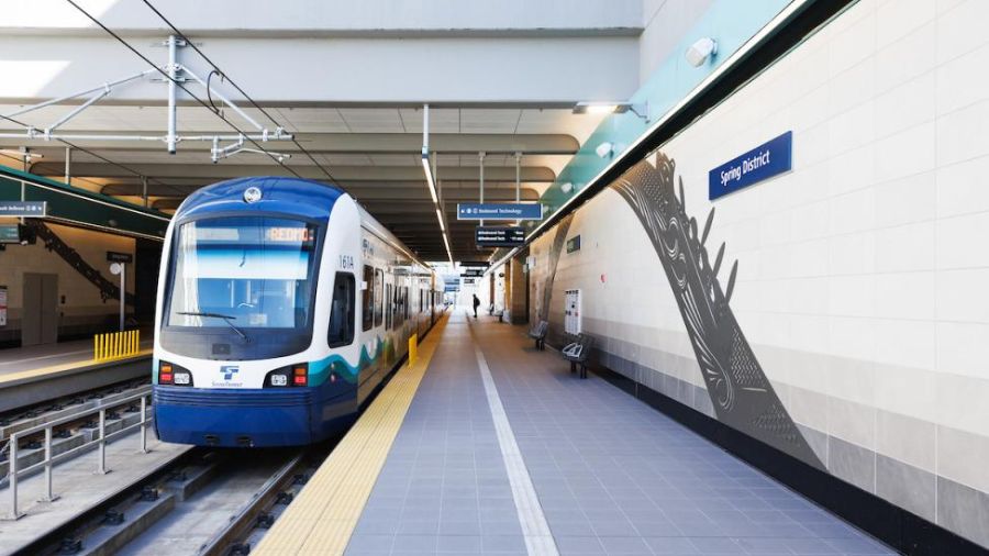 2 line bellevue sound transit...