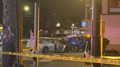 3 hospitalized after crash on Aurora Avenue in Seattle