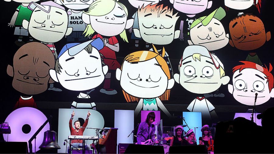 Gorillaz Seattle halloween...