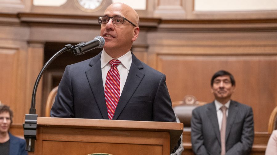 Theo Angelis washington state supreme court...