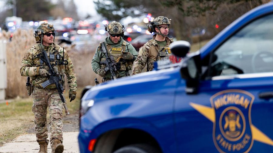Michigan shooting synagogue...