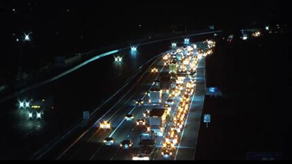 Five people injured after multi-vehicle crash on northbound I-5